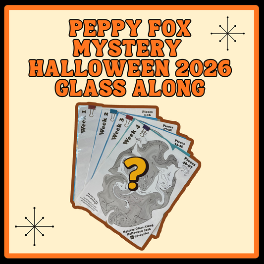 Mystery Halloween Glass Along